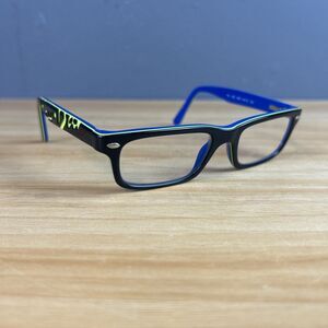 Ray-Ban Eyeglasses Sunglasses RB 1535 3600 46 16 125 Black Neon Blue Frames Only